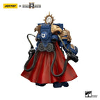 Warhammer 40k Action Figur Ultramarines Marneus Calgar Chapter Master med MKX Gravis Armour och Gauntlets of Ultramar 20 cm Joy Toy (CN)
