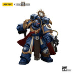 Warhammer 40k Action Figur Ultramarines Marneus Calgar Chapter Master med MKX Gravis Armour och Gauntlets of Ultramar 20 cm Joy Toy (CN)
