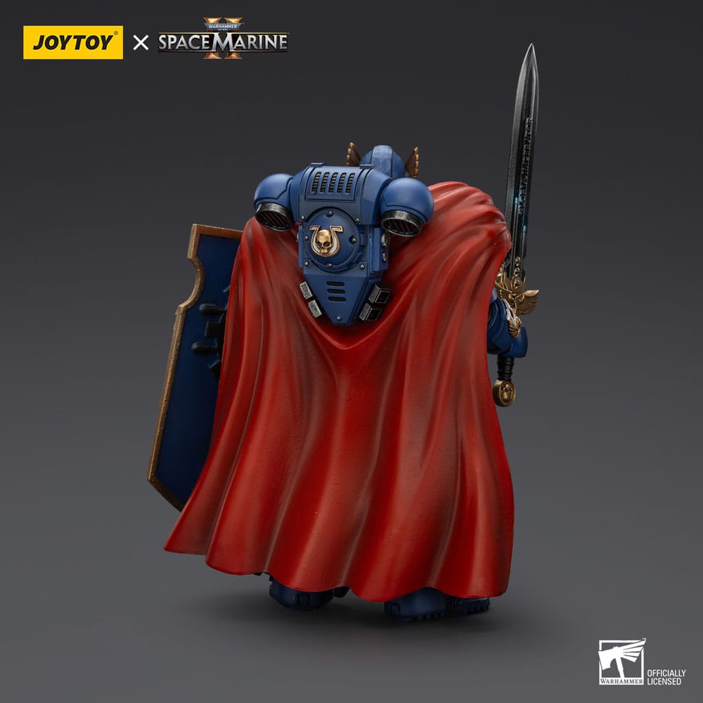 Warhammer 40k Action Figur Ultramarines Victrix Honour Guard med Storm Shield och Power Sword 20 cm Joy Toy (CN)