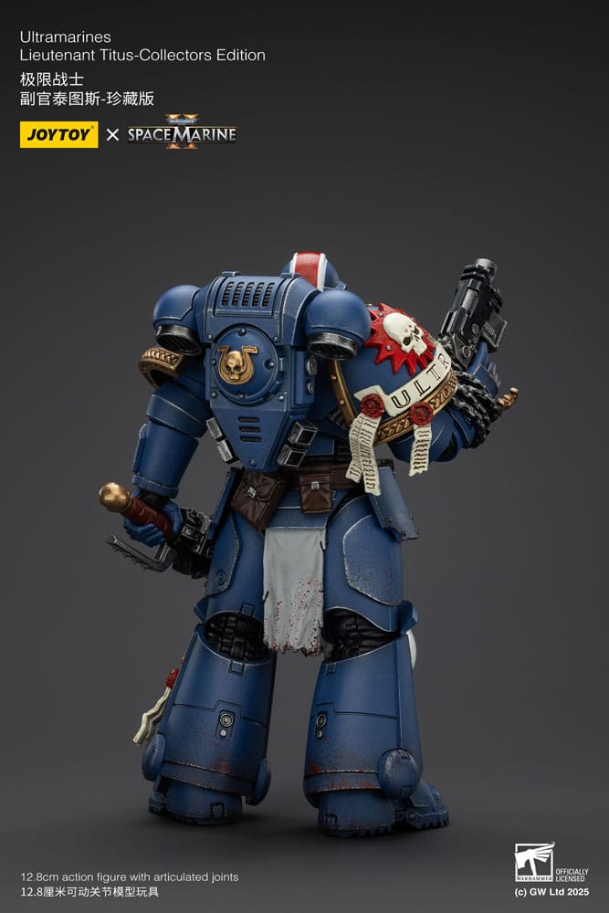 Warhammer 40,000: Space Marine 2 Action Figur Ultramarines Lieutenant Titus Collectors Edition 13 cm Joy Toy (CN)