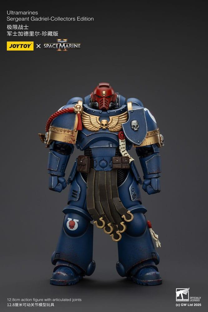 Warhammer 40,000: Space Marine 2 Action Figur Ultramarines Sergeant Gadriel Collector's Edition 13 cm Joy Toy (CN)