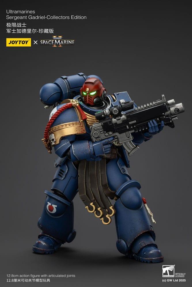 Warhammer 40,000: Space Marine 2 Action Figur Ultramarines Sergeant Gadriel Collector's Edition 13 cm Joy Toy (CN)