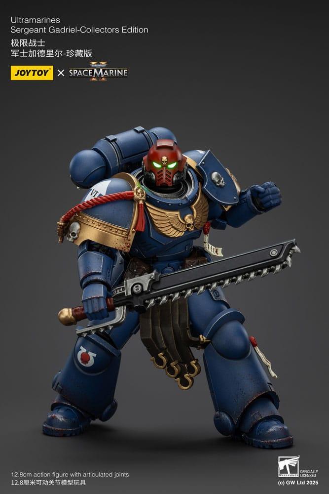 Warhammer 40,000: Space Marine 2 Action Figur Ultramarines Sergeant Gadriel Collector's Edition 13 cm Joy Toy (CN)