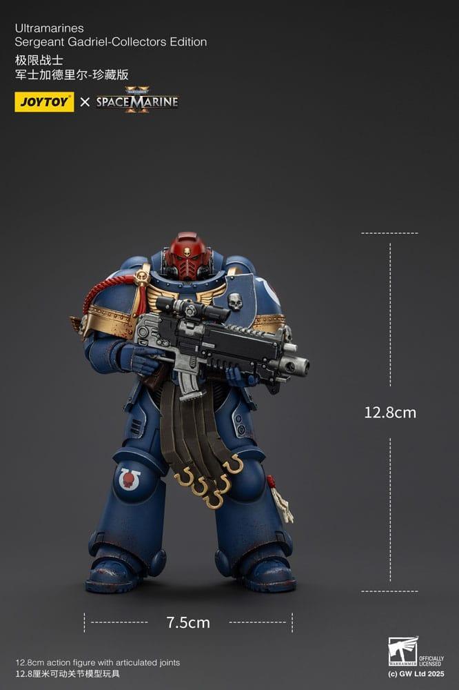 Warhammer 40,000: Space Marine 2 Action Figur Ultramarines Sergeant Gadriel Collector's Edition 13 cm Joy Toy (CN)
