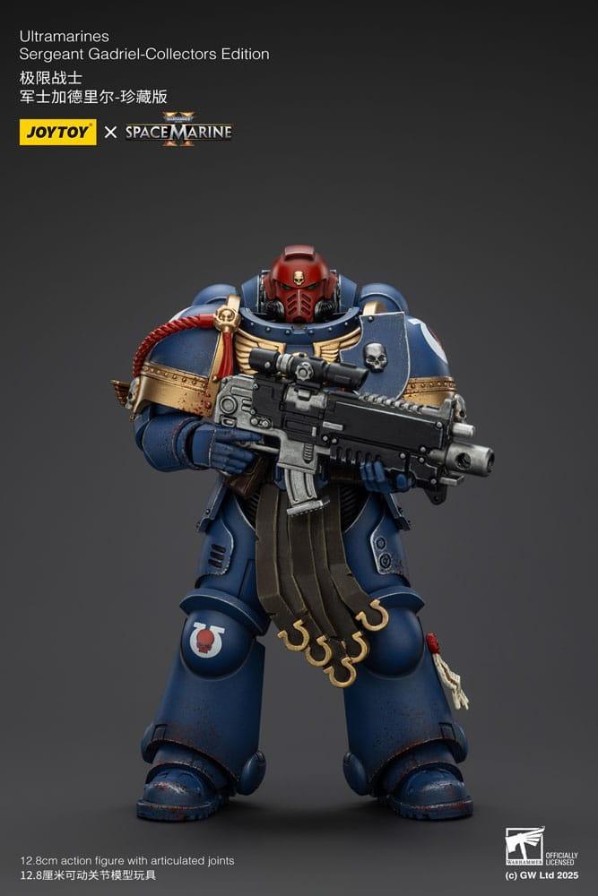 Warhammer 40,000: Space Marine 2 Action Figur Ultramarines Sergeant Gadriel Collector's Edition 13 cm Joy Toy (CN)