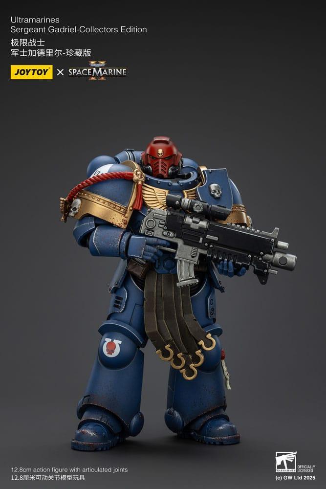 Warhammer 40,000: Space Marine 2 Action Figur Ultramarines Sergeant Gadriel Collector's Edition 13 cm Joy Toy (CN)