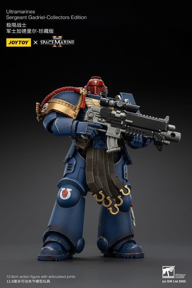 Warhammer 40,000: Space Marine 2 Action Figur Ultramarines Sergeant Gadriel Collector's Edition 13 cm Joy Toy (CN)