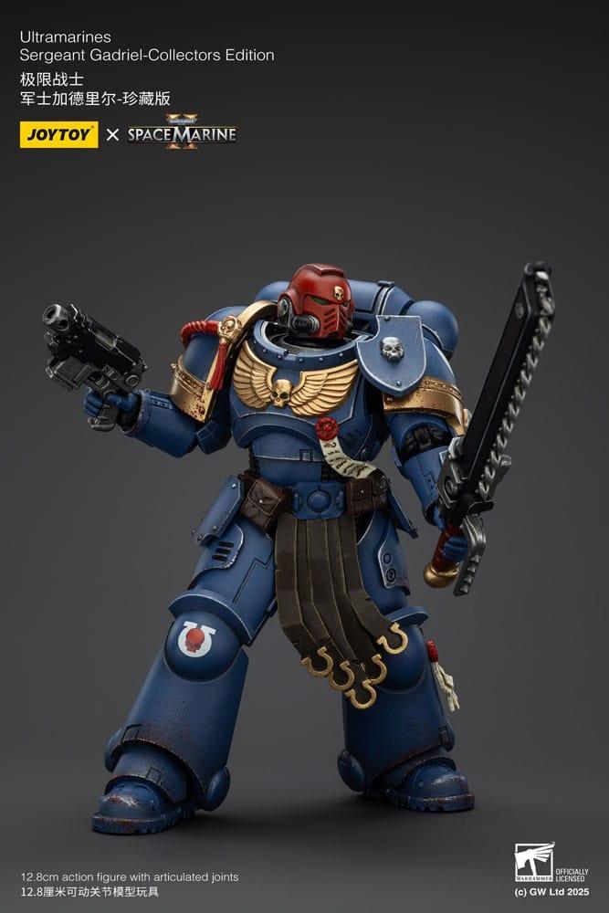 Warhammer 40,000: Space Marine 2 Action Figur Ultramarines Sergeant Gadriel Collector's Edition 13 cm Joy Toy (CN)