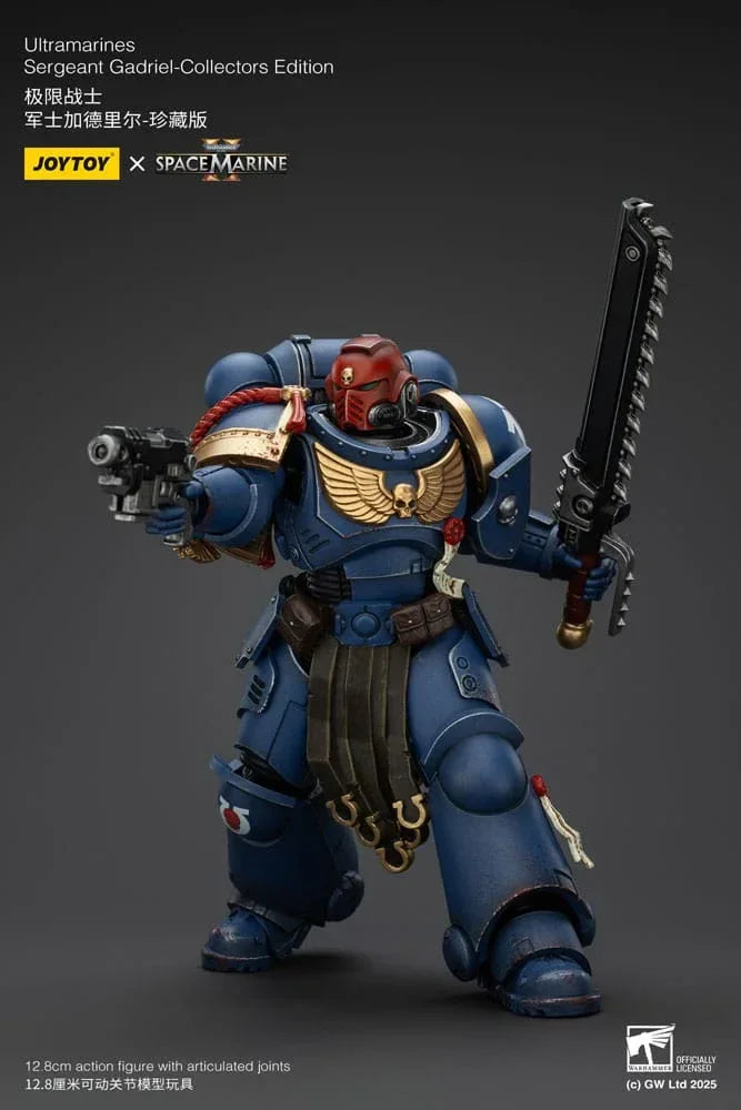 Warhammer 40,000: Space Marine 2 Action Figur Ultramarines Sergeant Gadriel Collector's Edition 13 cm Joy Toy (CN)