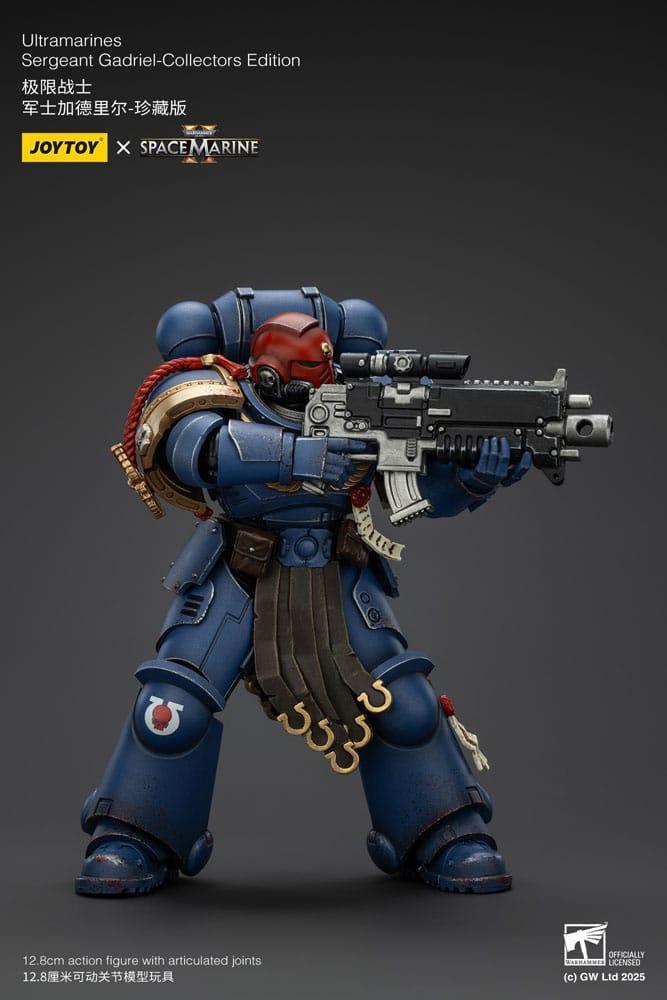 Warhammer 40,000: Space Marine 2 Action Figur Ultramarines Sergeant Gadriel Collector's Edition 13 cm Joy Toy (CN)