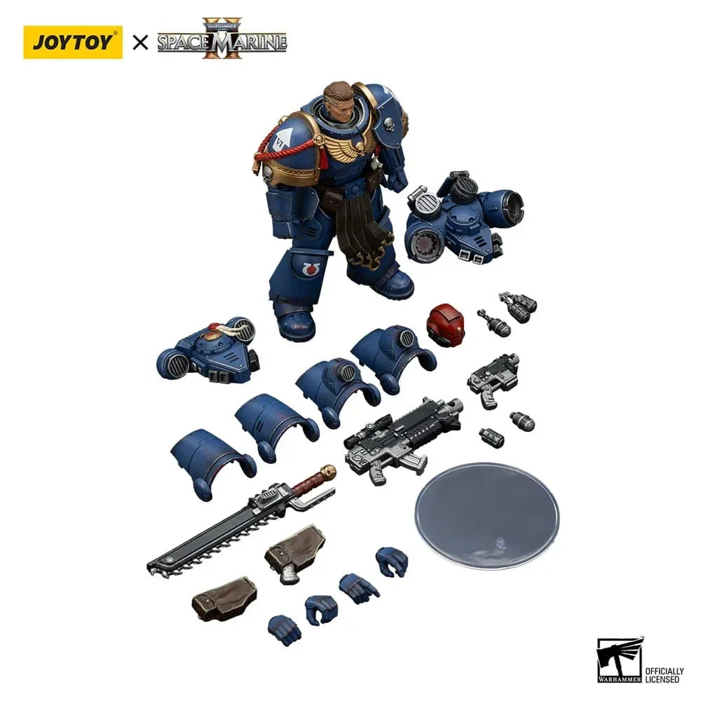 Warhammer 40,000: Space Marine 2 Action Figur Ultramarines Sergeant Gadriel Collector's Edition 13 cm Joy Toy (CN)