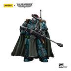 Warhammer The Horus Heresy Action Figur Alpha Legion Exodus – The One who is Many med Sniper Rifle och Power Dagger 20 cm Joy Toy (CN)