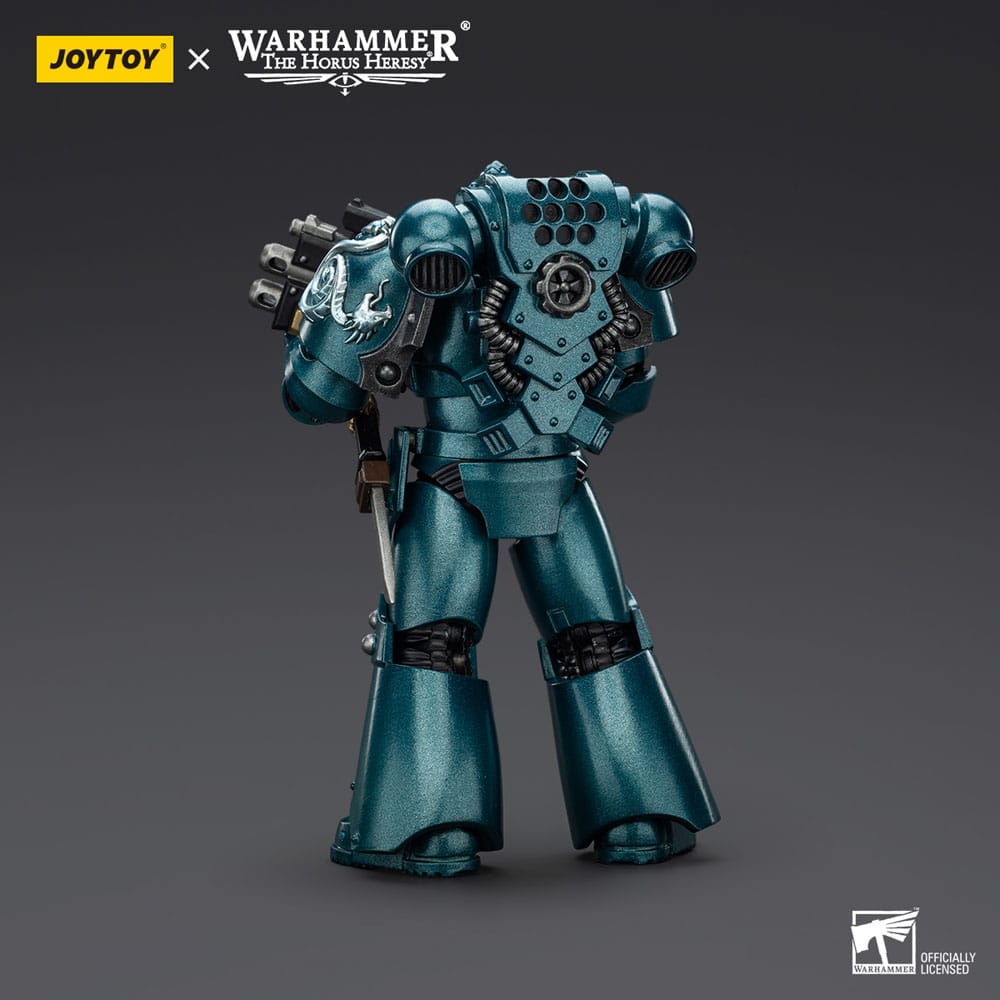 Warhammer The Horus Heresy Action Figur Alpha Legion Head Hunter med Banestrike Combi-Bolter och Power Dagger - 20 cm Joy Toy (CN)