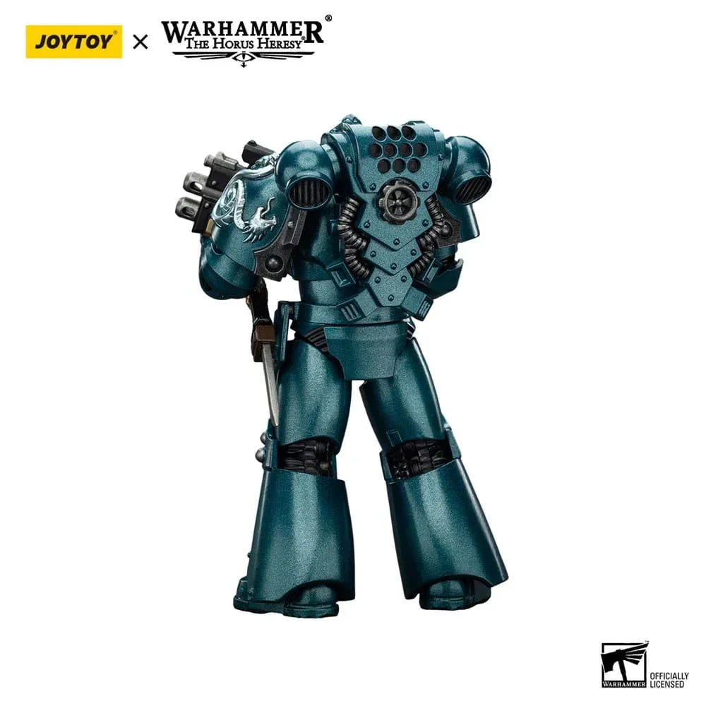 Warhammer The Horus Heresy Action Figur Alpha Legion Head Hunter med Banestrike Combi-Bolter och Power Dagger - 20 cm Joy Toy (CN)