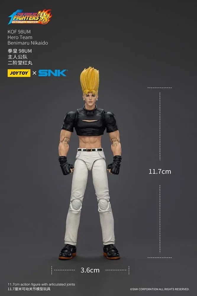 The King Of Fighters '98 Action Figur Hero Team Benimaru Nikaido 12 cm Joy Toy (CN)