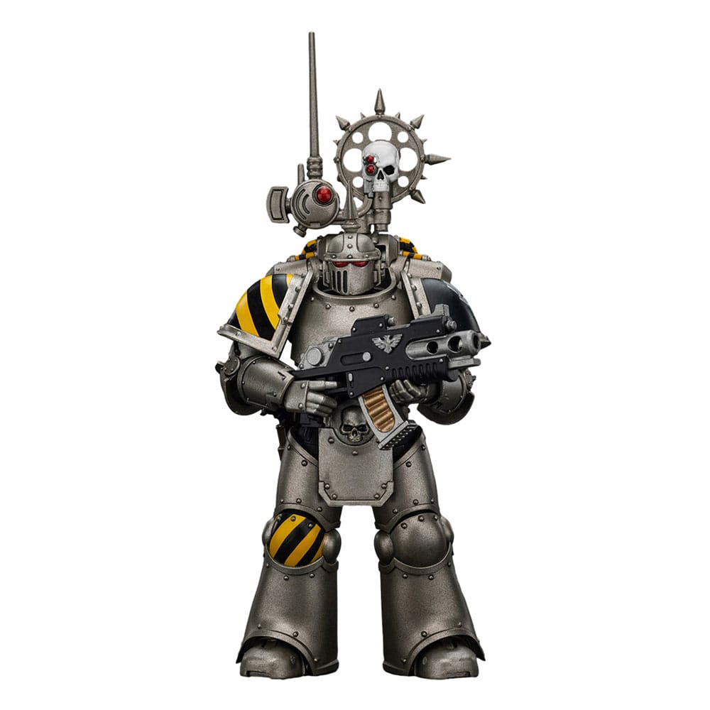 Warhammer The Horus Heresy Action Figur 1/18 Iron Warriors MKIII Tactical Legionary med Nuncio-vox 12 cm Joy Toy (CN)