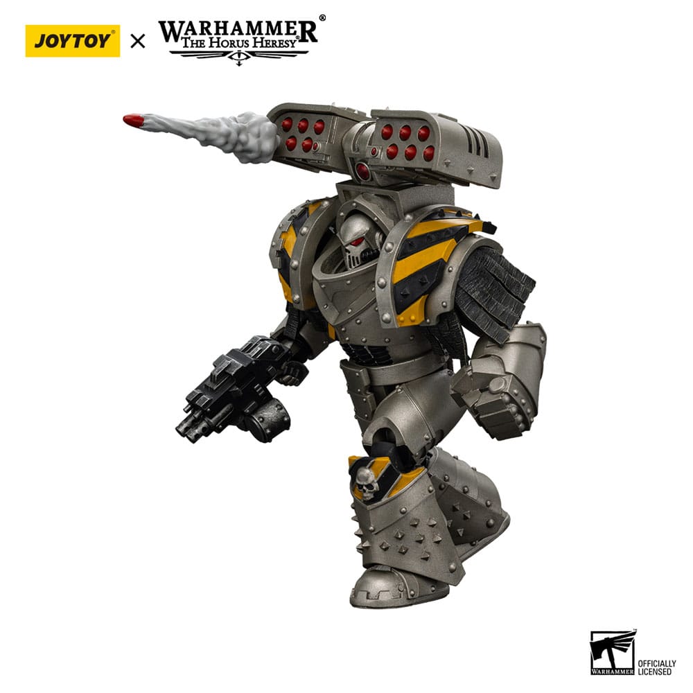 Warhammer The Horus Heresy Action Figur 1/18 lron Warriors Tyrant Siege Terminator med Rakettub Joy Toy (CN)
