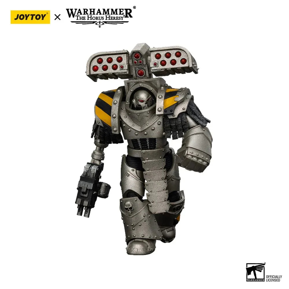 Warhammer The Horus Heresy Action Figur 1/18 Iron Warriors Tyrant Siege Master Terminator med Raketskytt 14 cm Joy Toy (CN)