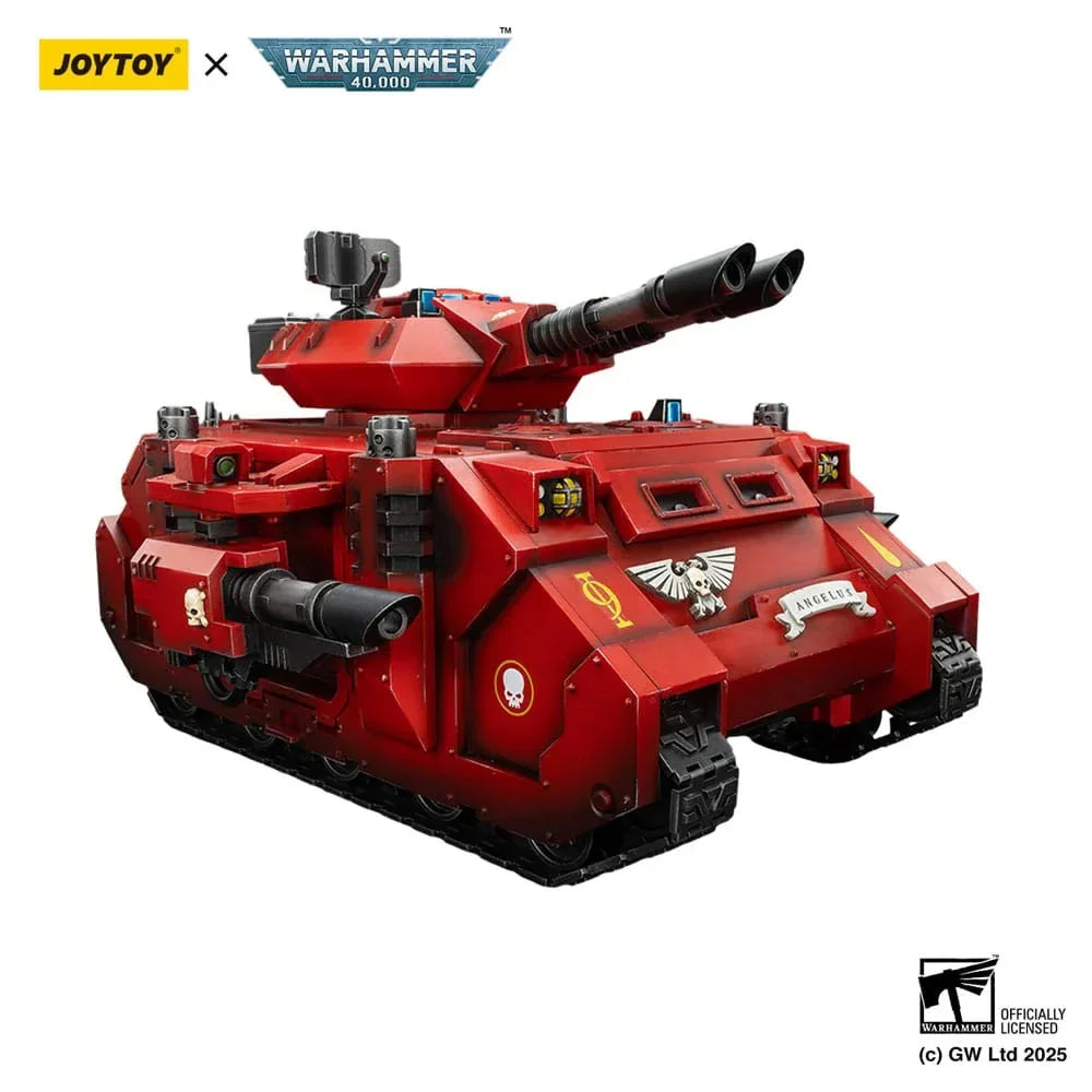 Warhammer 40k Action Figur 1/18 Blood Angels Predator Annihilator med Två Lascannons 26 cm Joy Toy (CN)