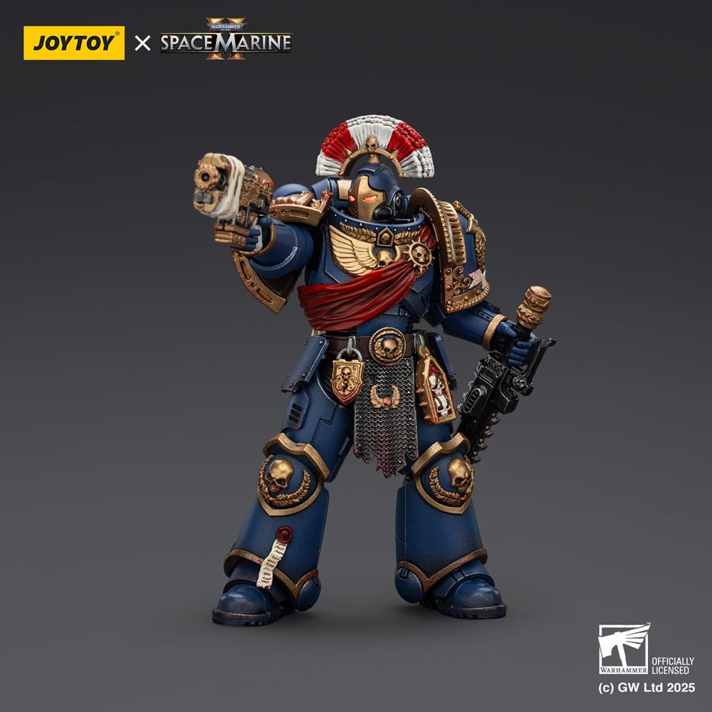 Warhammer 40,000: Space Marine 2 Action Figur Ultramarines Relic Secundus Armour 20 cm Joy Toy (CN)