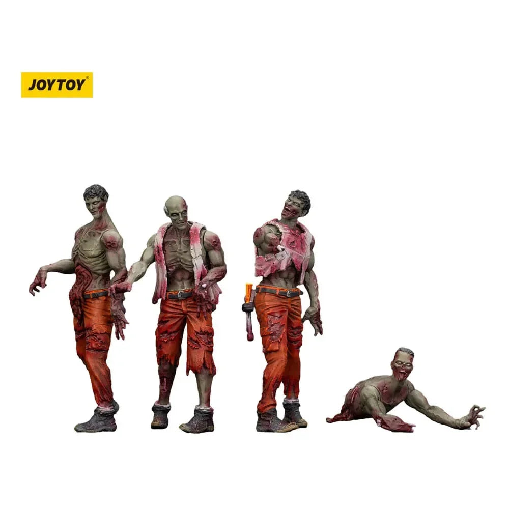 Zombie Dark Source Action Figurr 4-Pack Mechanic Team 8 cm Joy Toy (CN)