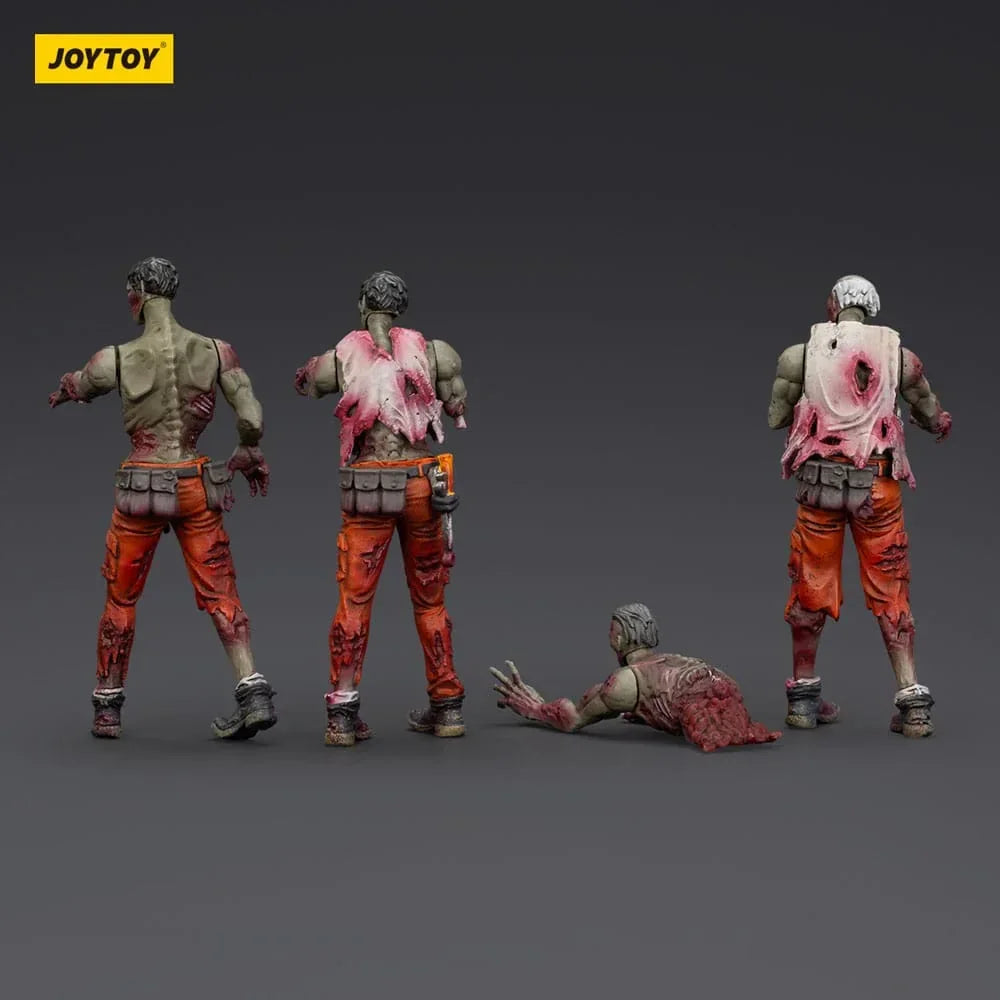 Zombie Dark Source Action Figurr 4-Pack Mechanic Team 8 cm Joy Toy (CN)