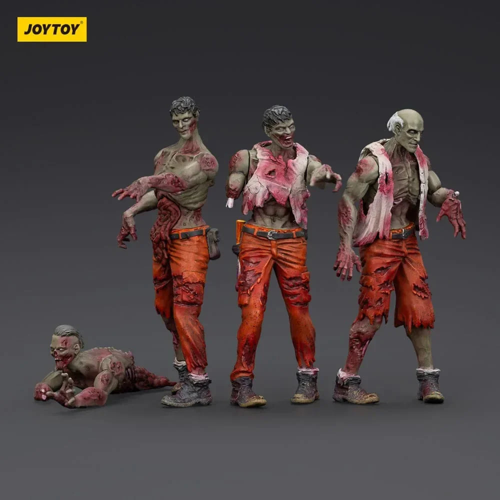 Zombie Dark Source Action Figurr 4-Pack Mechanic Team 8 cm Joy Toy (CN)