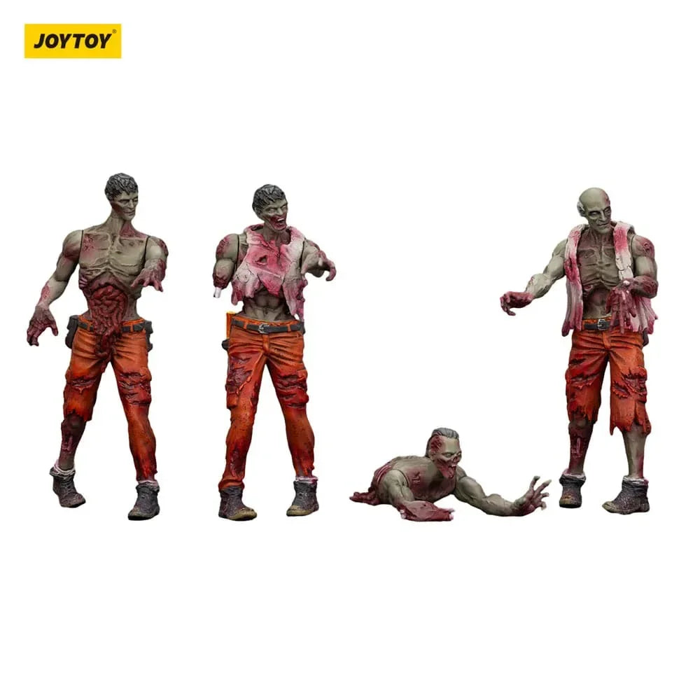 Zombie Dark Source Action Figurr 4-Pack Mechanic Team 8 cm Joy Toy (CN)
