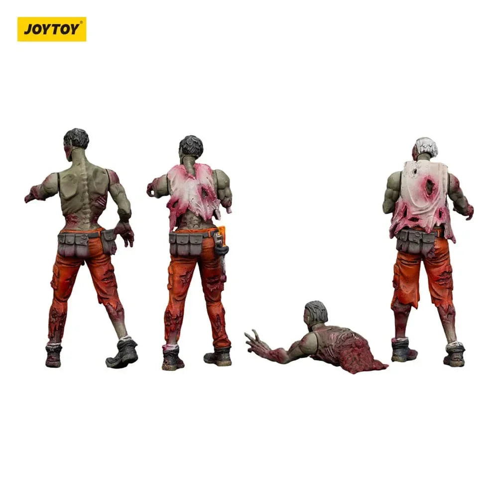 Zombie Dark Source Action Figurr 4-Pack Mechanic Team 8 cm Joy Toy (CN)
