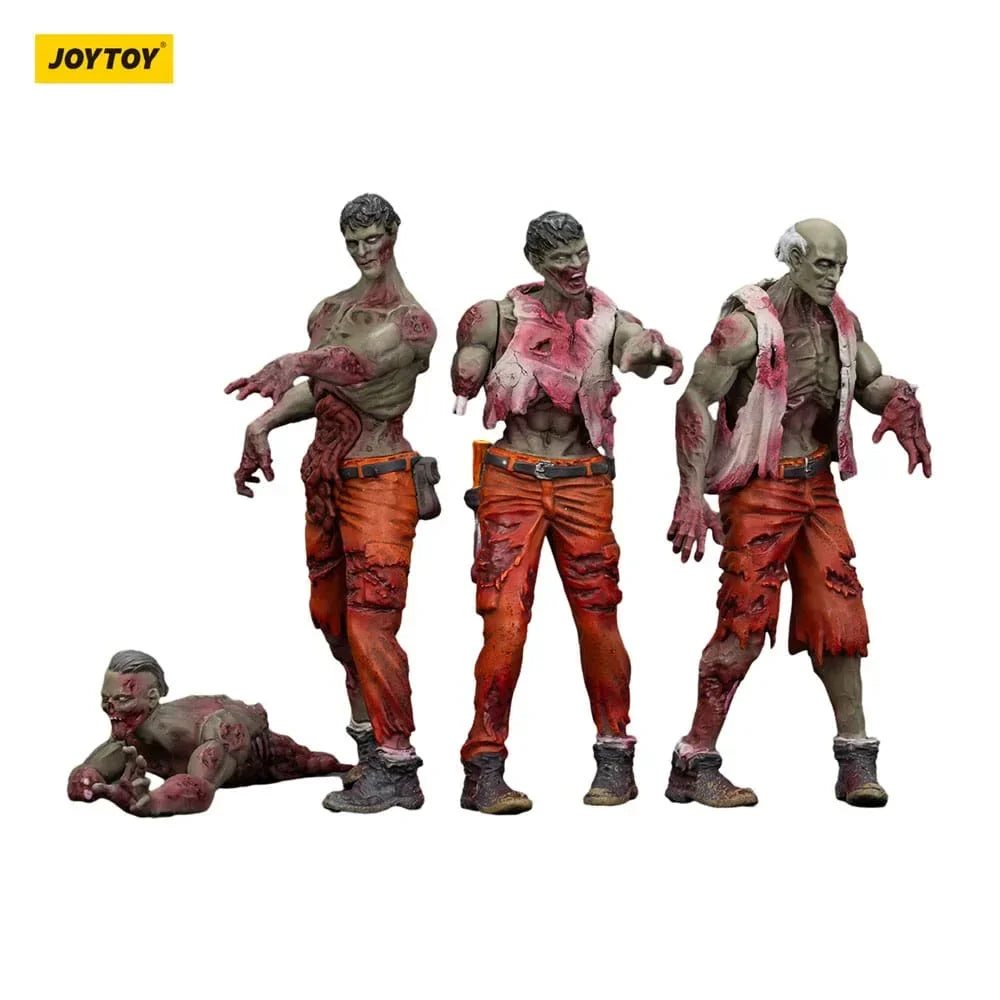 Zombie Dark Source Action Figurr 4-Pack Mechanic Team 8 cm Joy Toy (CN)