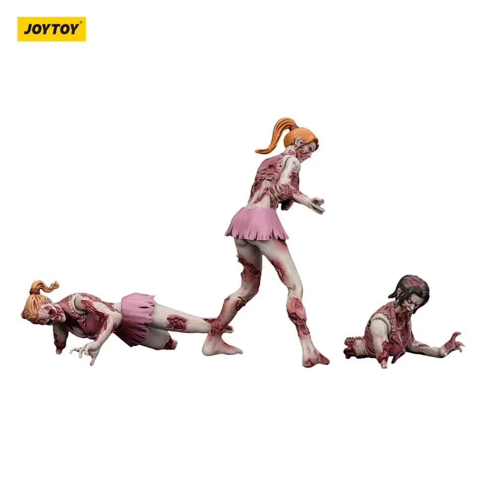 Zombie Dark Source Action Figurr 3-Pack Cheer Leaders - 8 cm Joy Toy (CN)