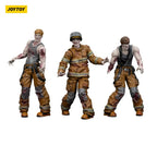 Zombie Dark Source Action Figurr 3-Pack Brandmansfigurer 8 cm Joy Toy (CN)