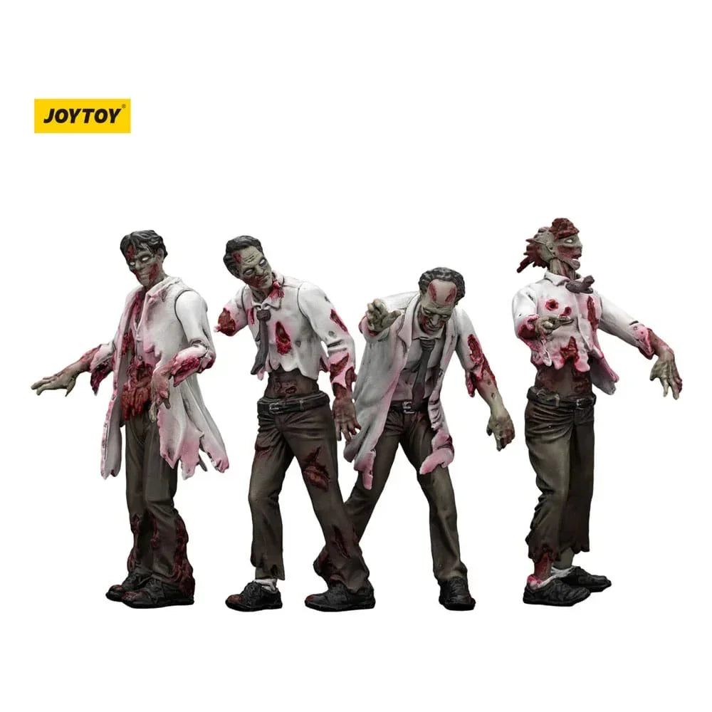 Zombie Dark Source Action Figurr 4-Pack Scientists (Male) 8 cm Joy Toy (CN)
