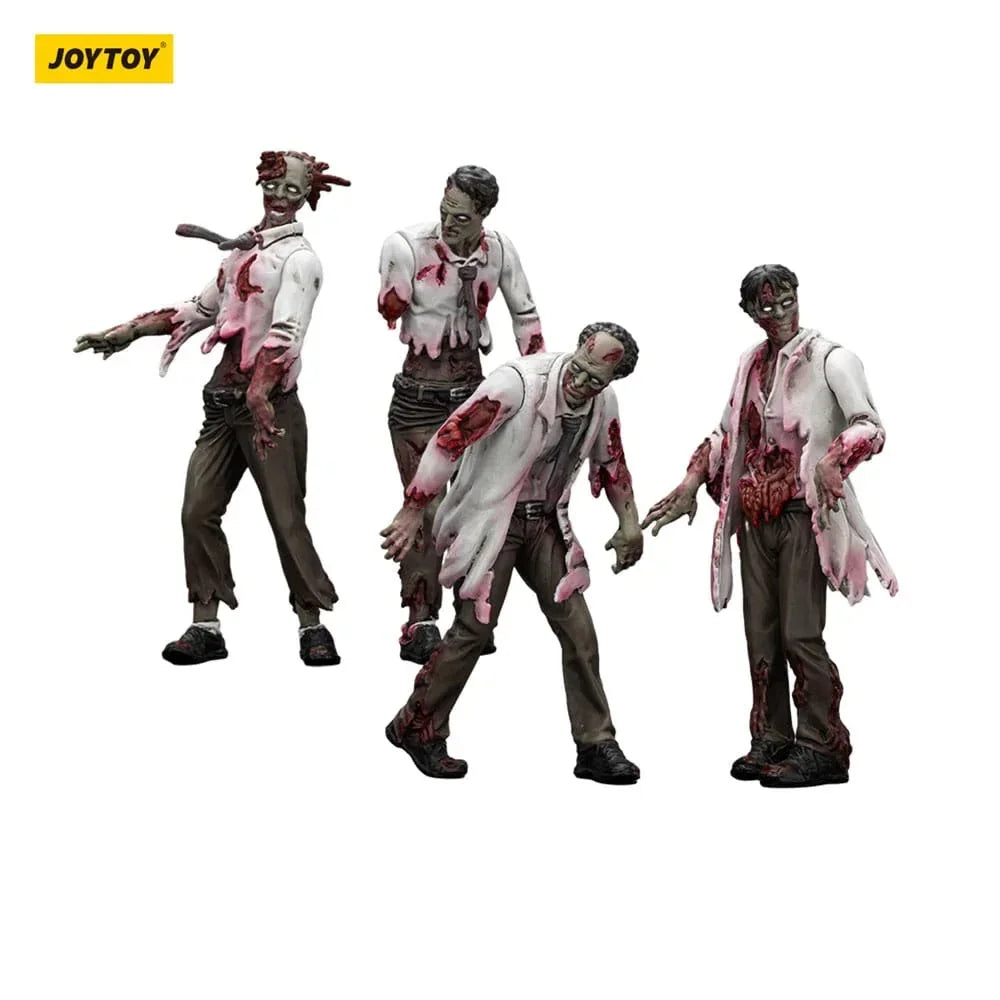 Zombie Dark Source Action Figurr 4-Pack Scientists (Male) 8 cm Joy Toy (CN)
