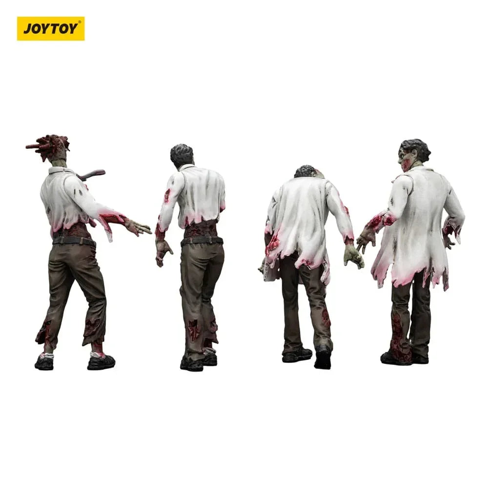 Zombie Dark Source Action Figurr 4-Pack Scientists (Male) 8 cm Joy Toy (CN)