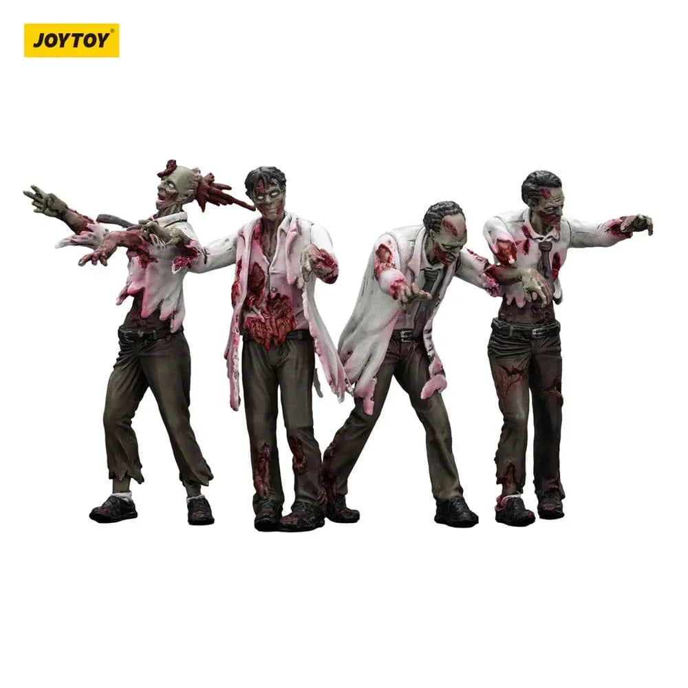 Zombie Dark Source Action Figurr 4-Pack Scientists (Male) 8 cm Joy Toy (CN)
