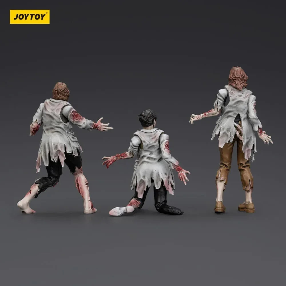 Zombie Dark Source Action Figurr 3-Pack Scientists (Female) 8 cm Joy Toy (CN)