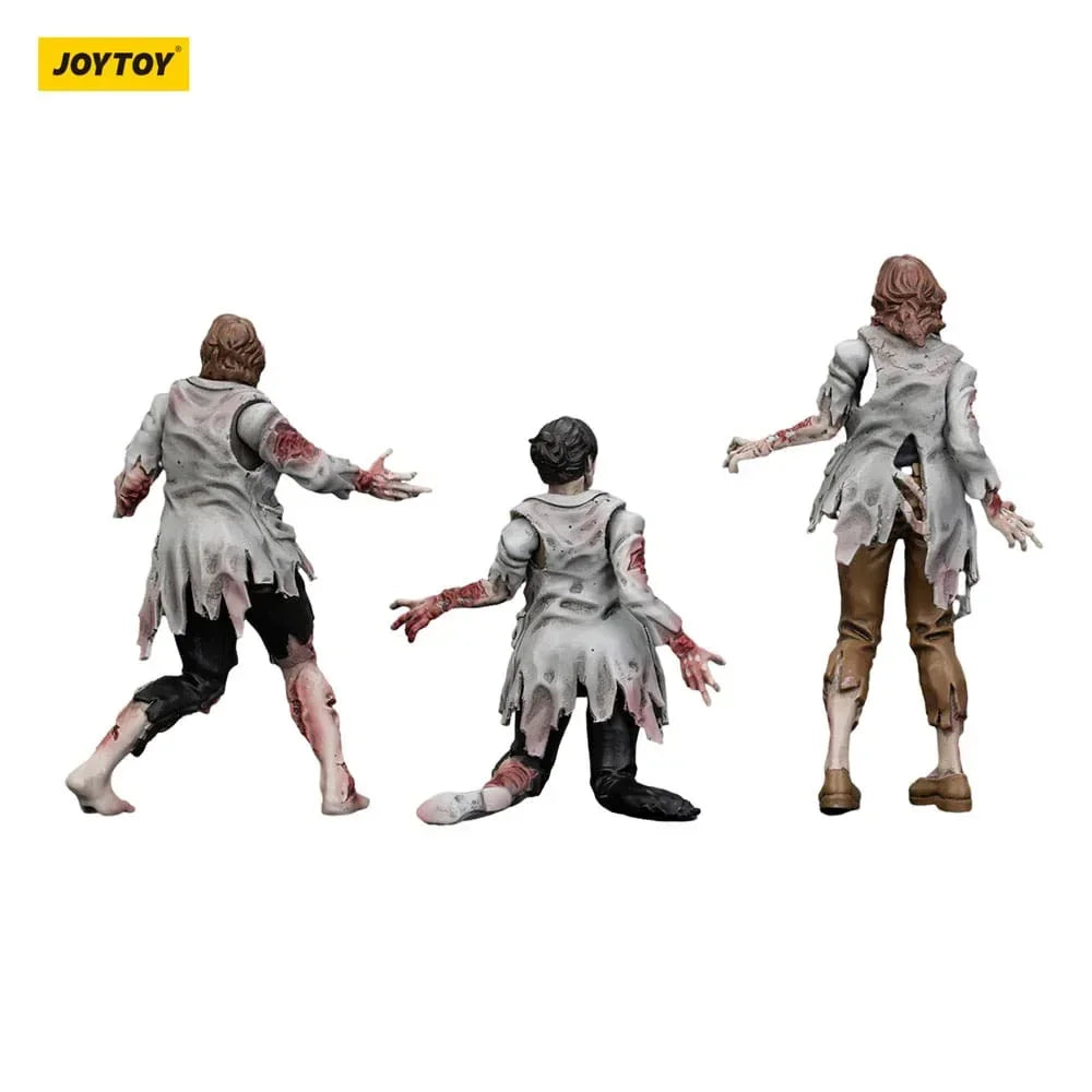 Zombie Dark Source Action Figurr 3-Pack Scientists (Female) 8 cm Joy Toy (CN)
