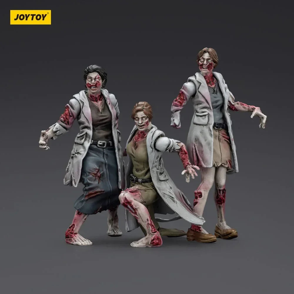 Zombie Dark Source Action Figurr 3-Pack Medics 8 cm Joy Toy (CN)