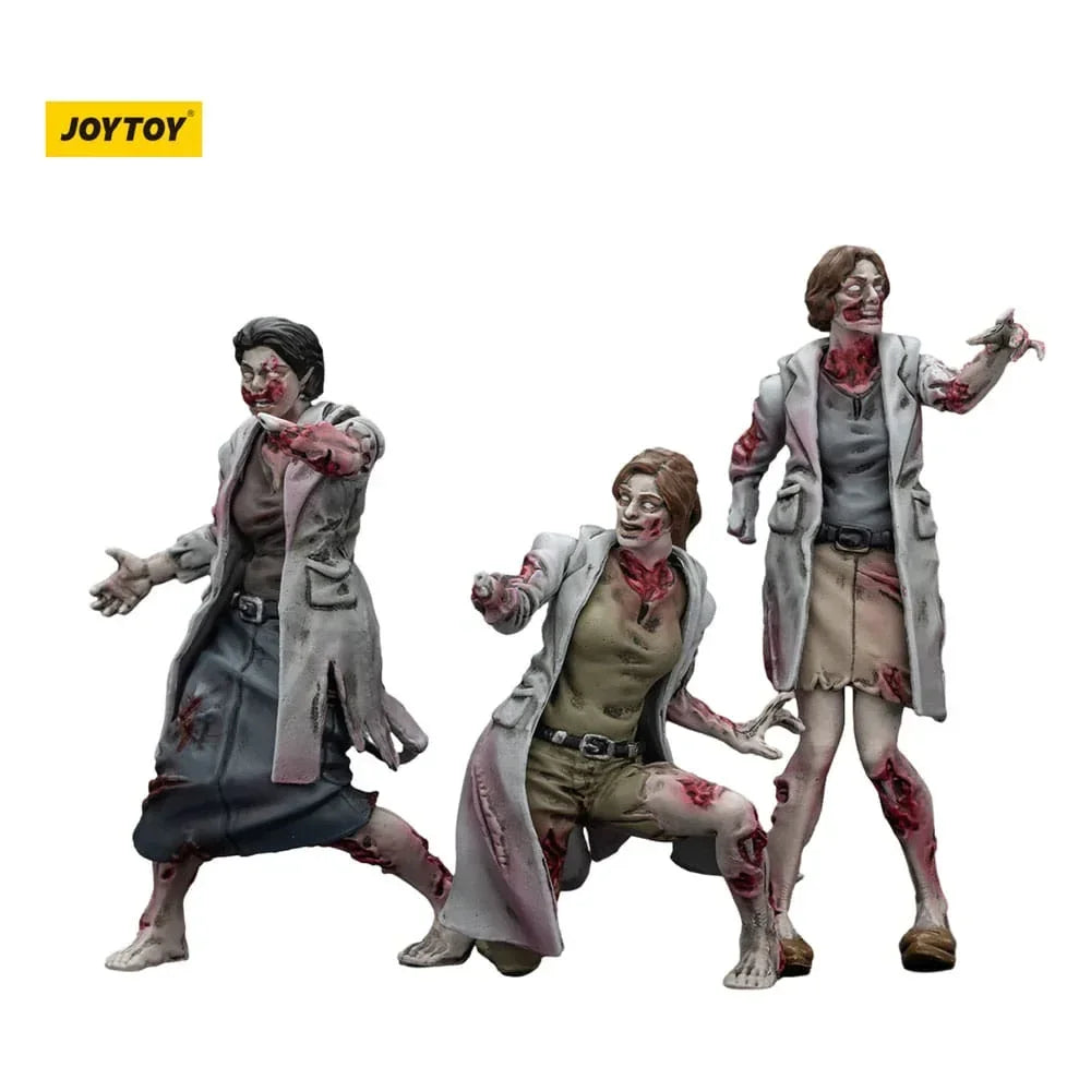 Zombie Dark Source Action Figurr 3-Pack Medics 8 cm Joy Toy (CN)
