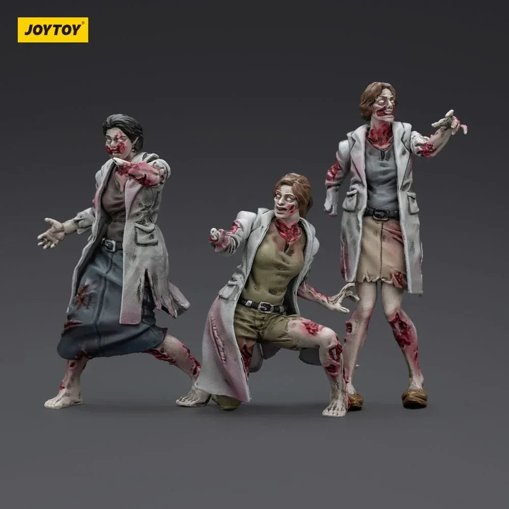 Zombie Dark Source Action Figurr 3-Pack Medics 8 cm Joy Toy (CN)