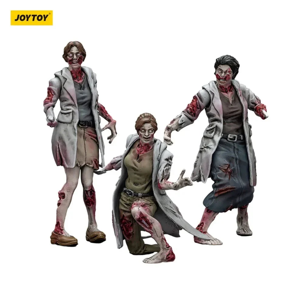 Zombie Dark Source Action Figurr 3-Pack Medics 8 cm Joy Toy (CN)