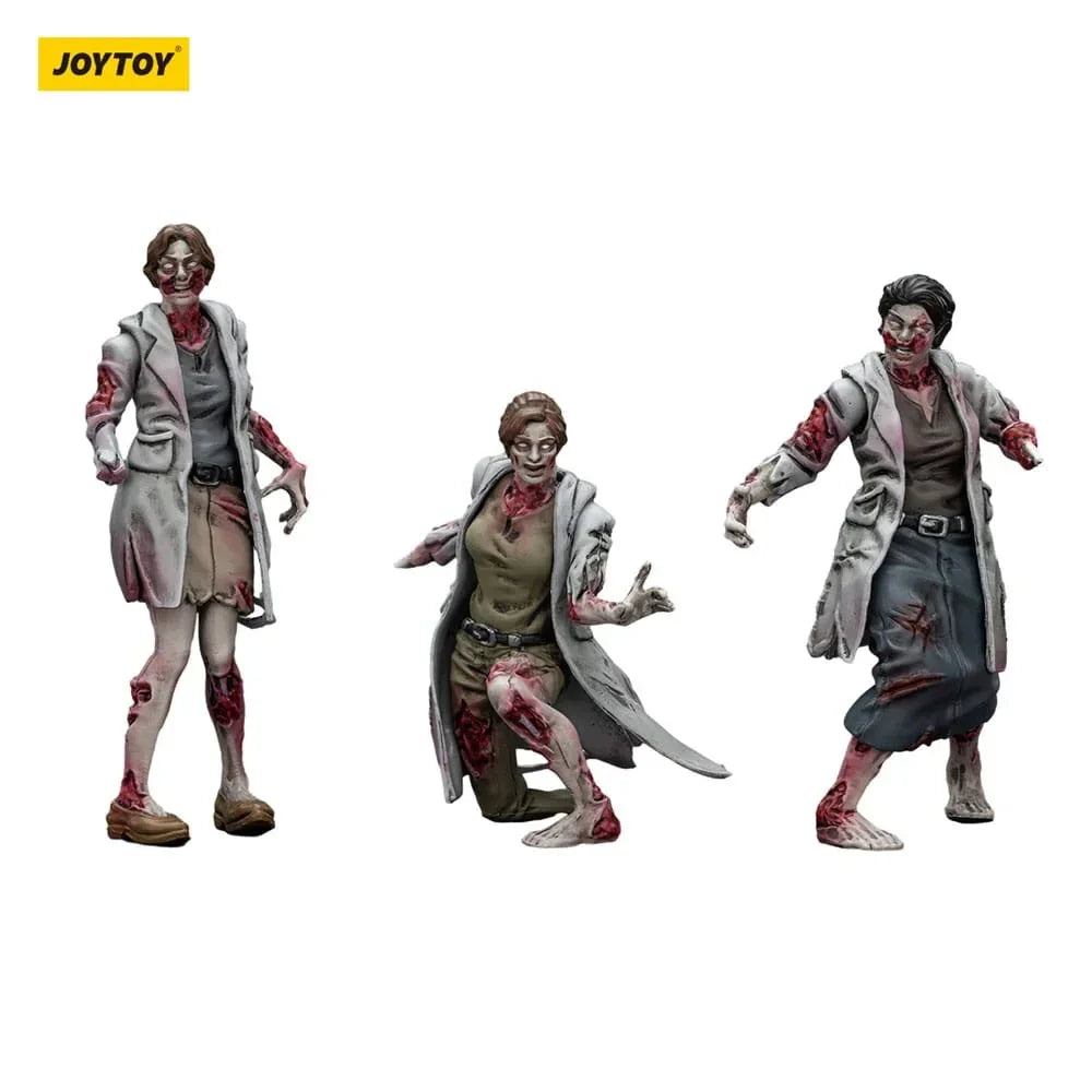 Zombie Dark Source Action Figurr 3-Pack Medics 8 cm Joy Toy (CN)