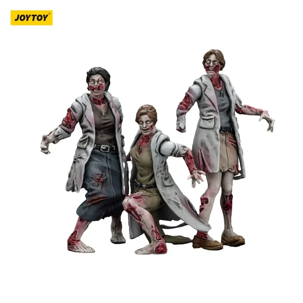 Zombie Dark Source Action Figurr 3-Pack Medics 8 cm Joy Toy (CN)