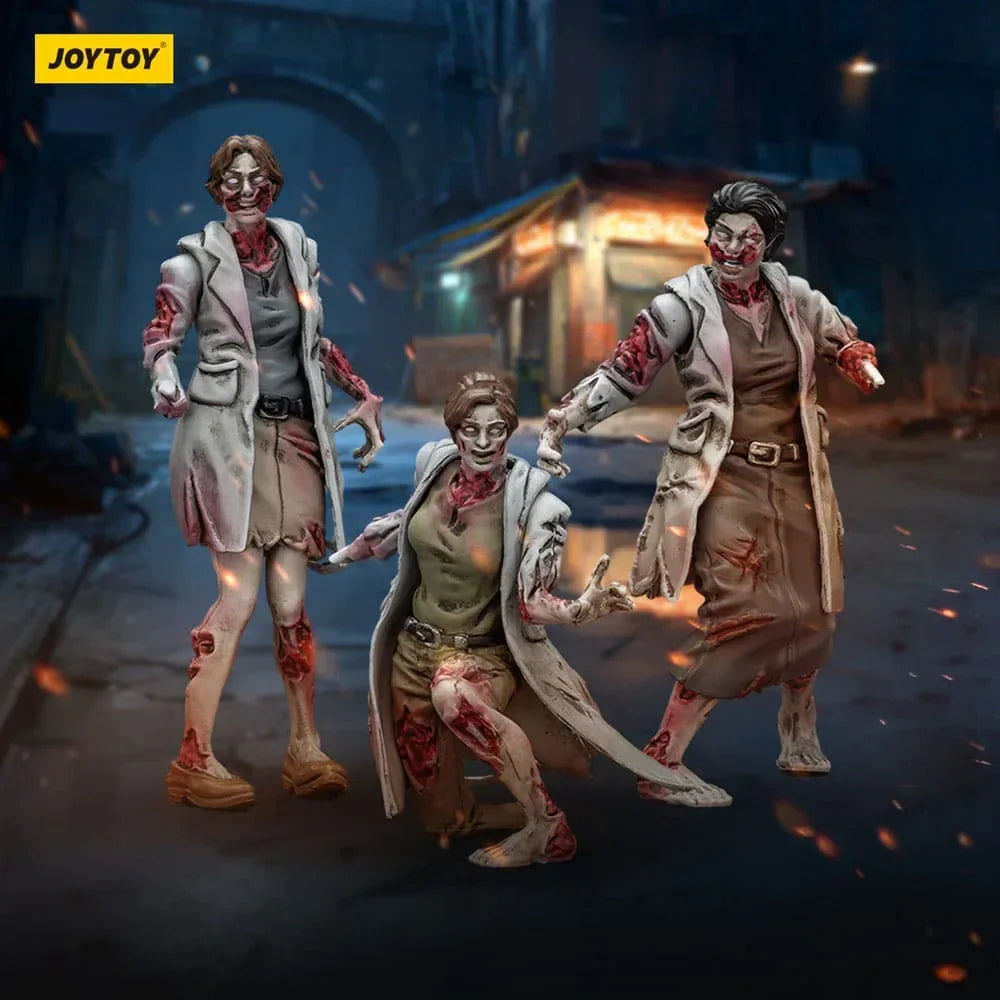 Zombie Dark Source Action Figurr 3-Pack Medics 8 cm Joy Toy (CN)