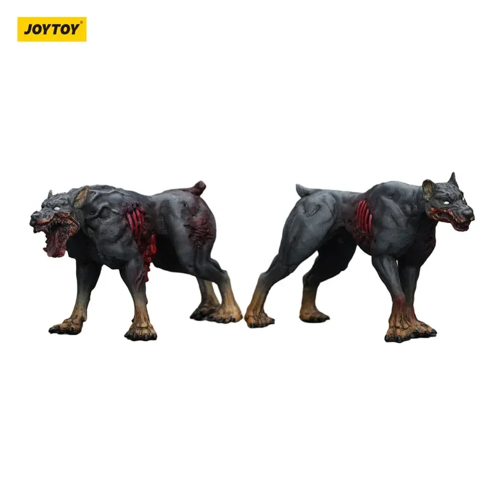 Zombie Dark Source Action Figurr 2-Pack Police Dogs 8 cm Joy Toy (CN)