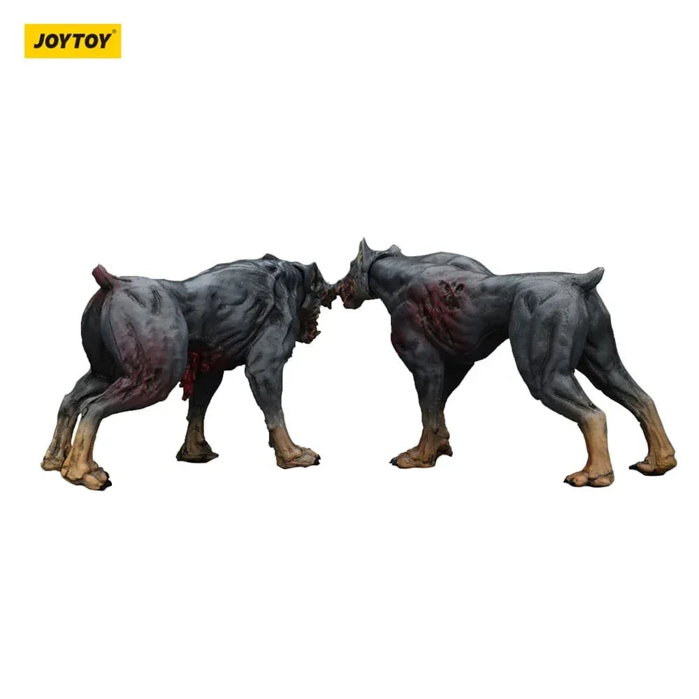 Zombie Dark Source Action Figurr 2-Pack Police Dogs 8 cm Joy Toy (CN)