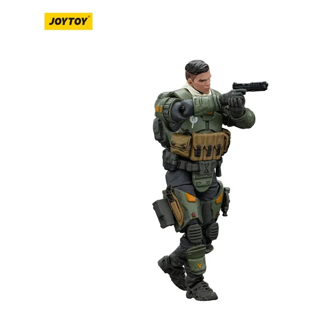 APOC Series Dark Source Action Figur - Bedrock Standard Combat Mecha Pilot 8 cm Joy Toy (CN)