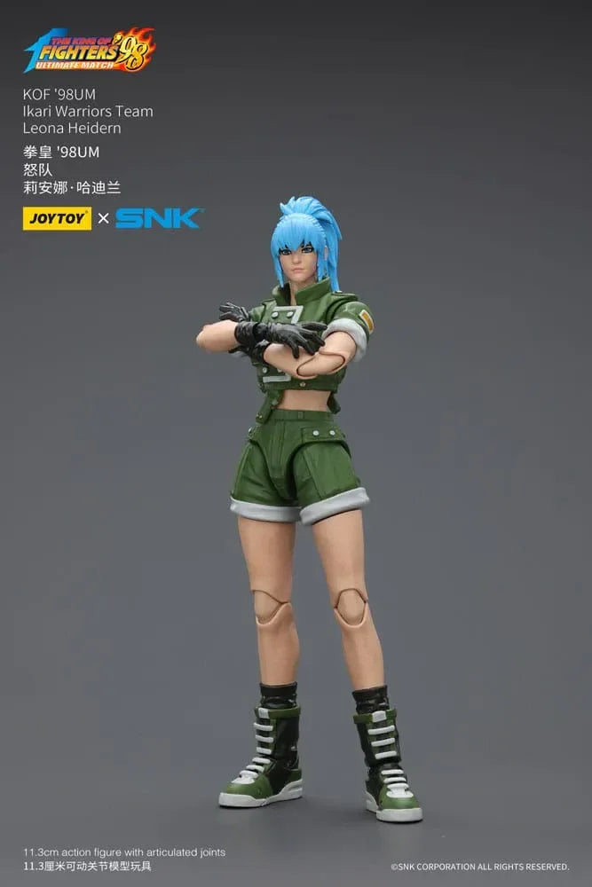 The King Of Fighters '98 Action Figur Hero Team Leona Heidern 11 cm Joy Toy (CN)