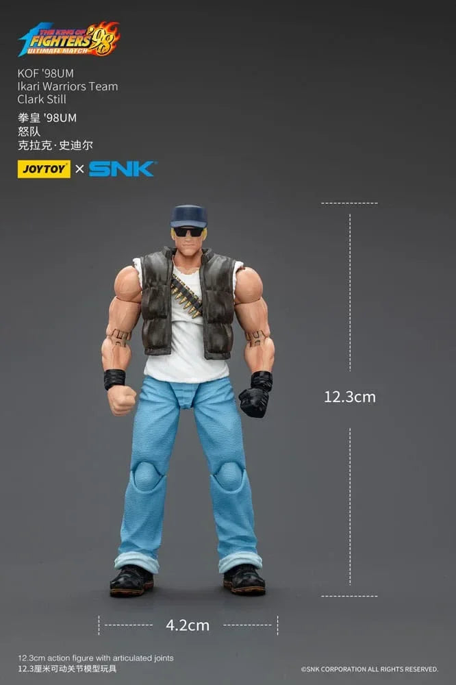 The King Of Fighters '98 Action Figur Hero Team Clark Still 12 cm Joy Toy (CN)